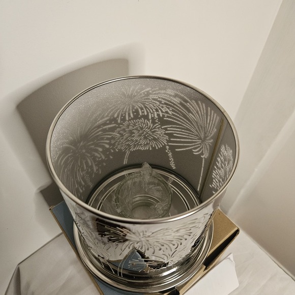 Partylite Enchanted Celebration Silver‎ Candle Holder P 91341 NIB Retired - Picture 7 of 11